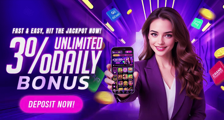 3% Unlimited Deposit Bonus